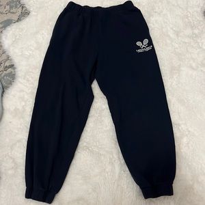hollister joggers, navy blue